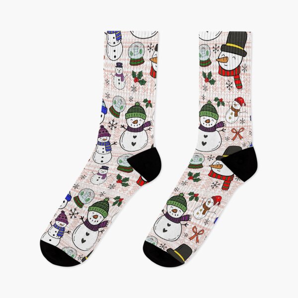 Item preview, Cozy Snowman Christmas Pattern | Winter Holiday  designed and sold by annebmeadows.