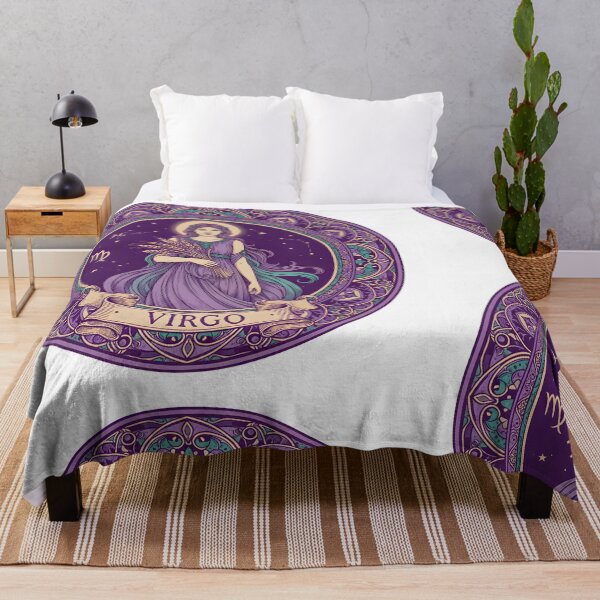 Item preview, VINTAGE VIRGO ZODIAC SIGN designed and sold by infinitearte.