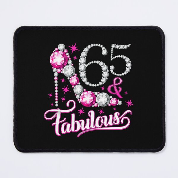Item preview, 65th Birthday design. 65 & Fabulous lady’s  designed and sold by iclipart.