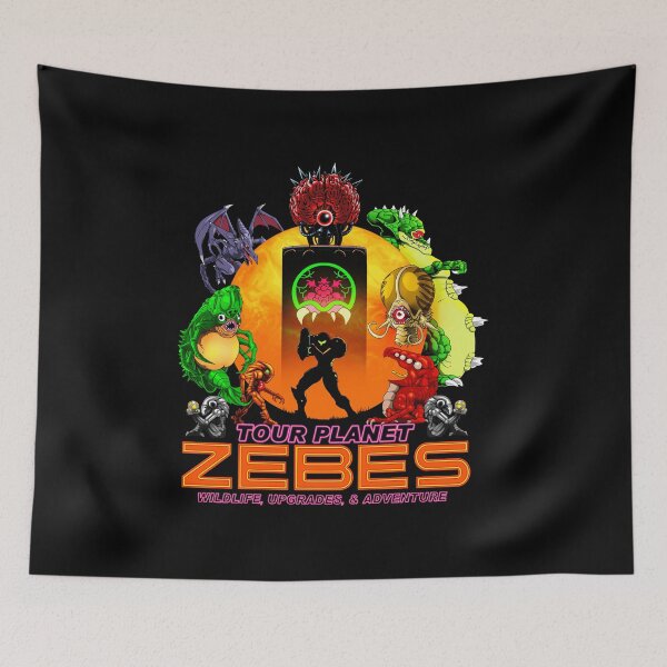 Item preview, Tour Planet Zebes - Metroid  designed and sold by andy2610.