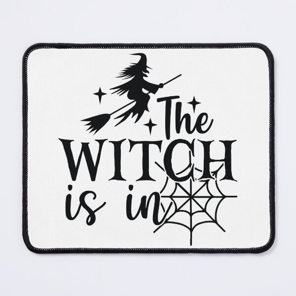 Item preview, The Witch Is In - Funny Halloween Office or Home Sign designed and sold by FuzionRaptor.