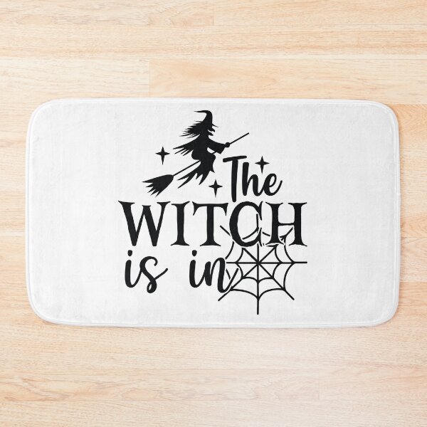 Item preview, The Witch Is In - Funny Halloween Office or Home Sign designed and sold by FuzionRaptor.