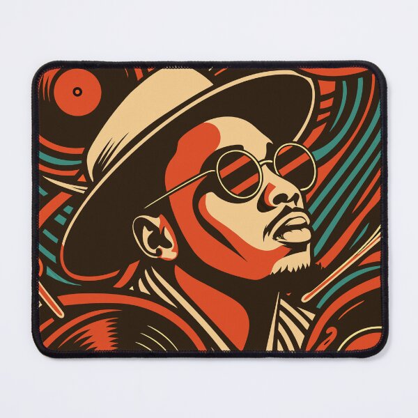 Item preview, Anderson .Paak | Retro Jazz Funk Illustration designed and sold by Taanva.