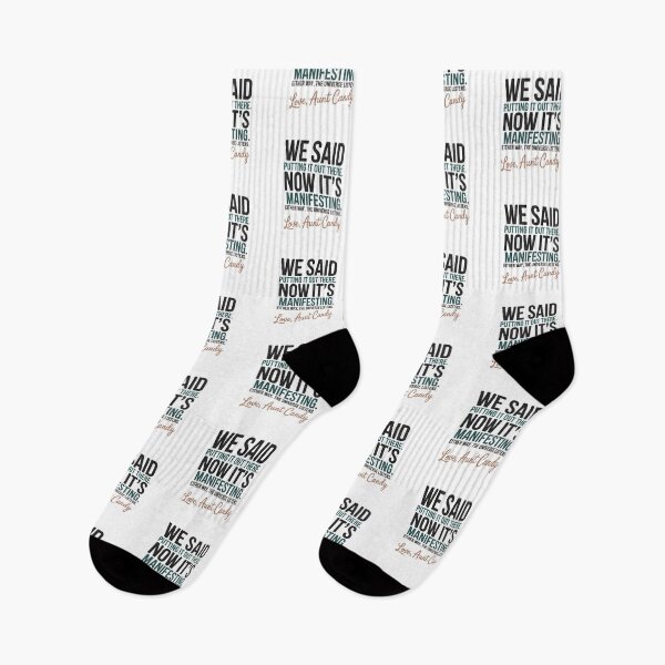 Item preview, Ask Aunt Candy - Putting It Out There vs Manifesting - Funny Generational Slang designed and sold by Random Candy Studio.