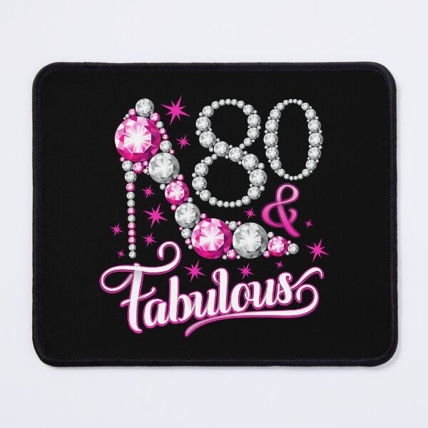 Item preview, 80th Birthday design. 80 & Fabulous lady’s  designed and sold by iclipart.