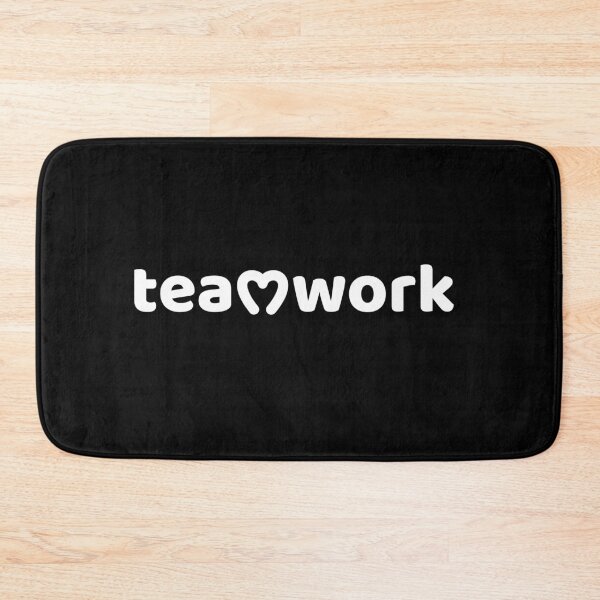 Item preview, Tea♥work – love and teamwork motivational design designed and sold by FMproject.