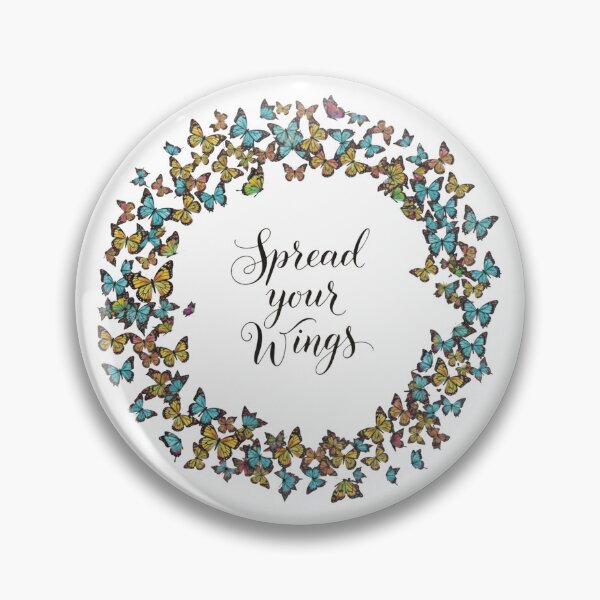 Item preview, "Spread Your Wings" Butterfly Wreath . Butterfly Wreath on Black. designed and sold by ZyVoAli.