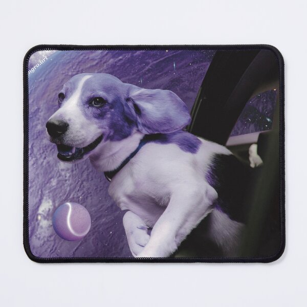 Item preview, Purple dog - spirit animal collage designed and sold by mgro-art.