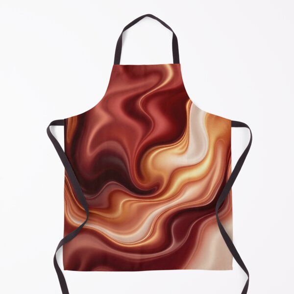 Item preview, Ember Wave Metallic Ribbons designed and sold by BrickByDream.