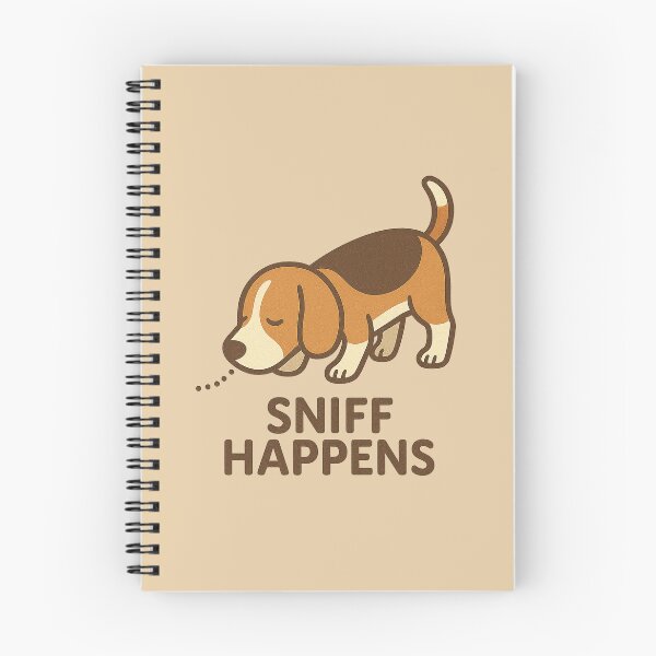 Item preview, Sniff Happens | Curious Beagle Design designed and sold by Bratak.