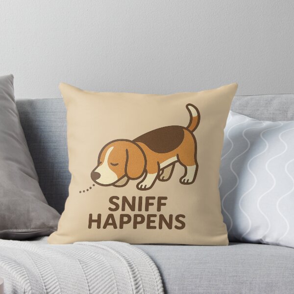 Item preview, Sniff Happens | Curious Beagle Design designed and sold by Bratak.