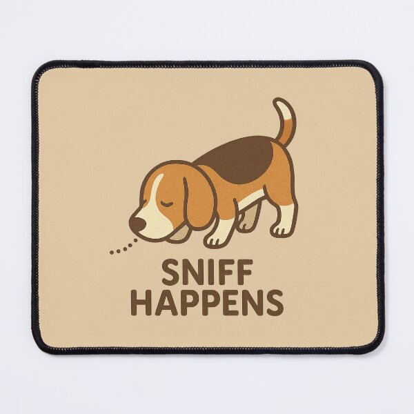 Item preview, Sniff Happens | Curious Beagle Design designed and sold by Bratak.