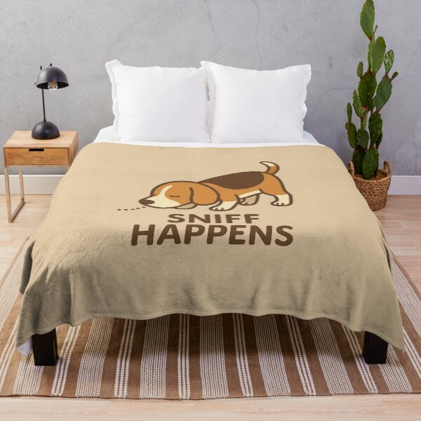 Item preview, Sniff Happens | Curious Beagle Design designed and sold by Bratak.