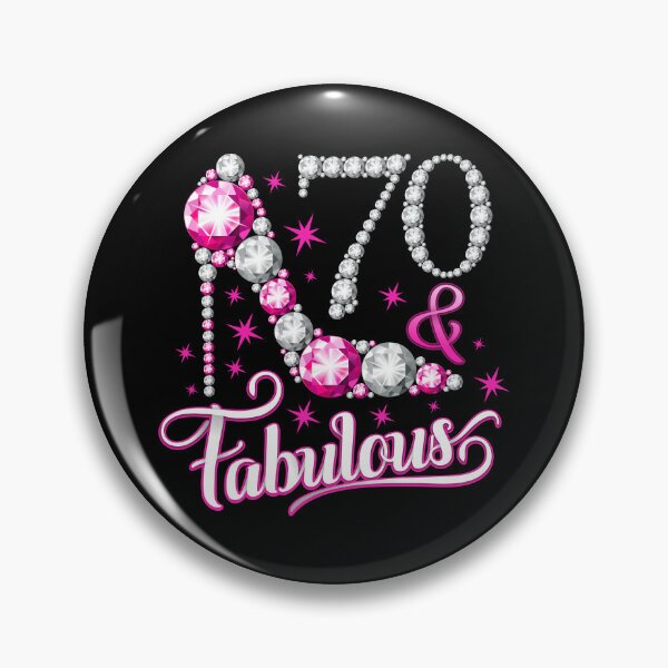 Item preview, 70th Birthday design. 70 & Fabulous lady’s  designed and sold by iclipart.