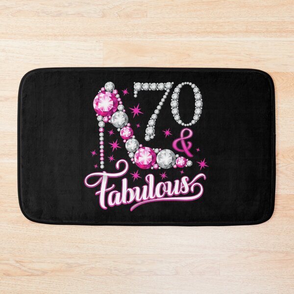 Item preview, 70th Birthday design. 70 & Fabulous lady’s  designed and sold by iclipart.