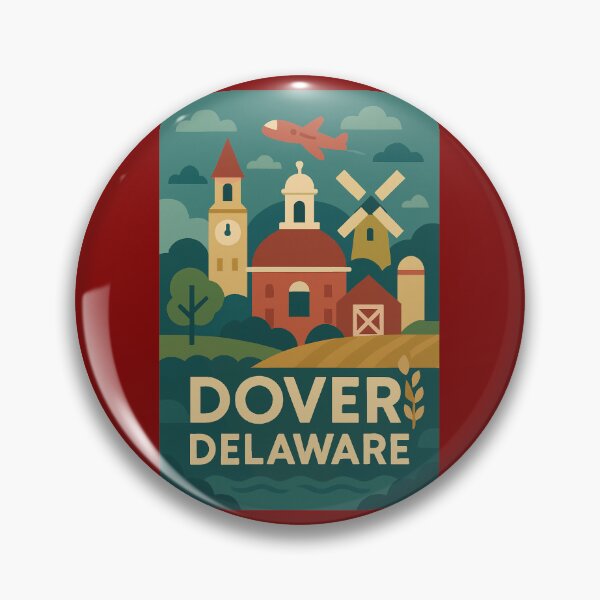 Item preview, Dover Delaware designed and sold by Broken Antler Designs .
