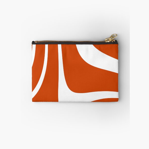 Item preview, Orange Warm Abstract Minimal Groovy Stripes designed and sold by patternsoup.