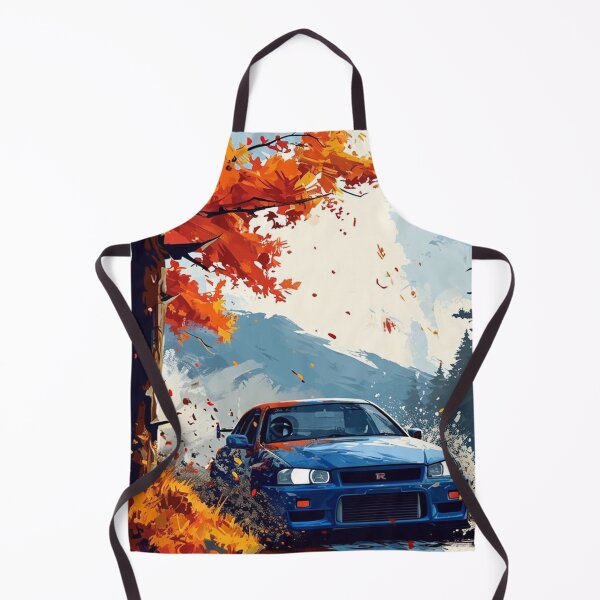 Artikelvorschau, Nissan Skyline R34 GTR – JDM Icon & Street Racing Poster entworfen und verkauft von Road To Track.