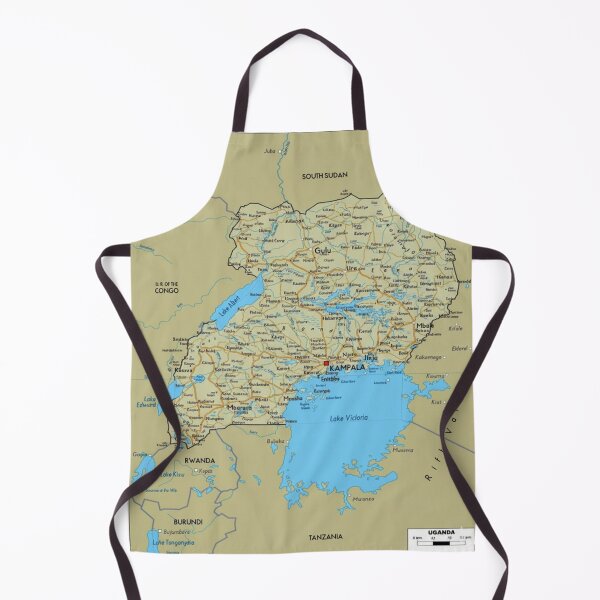 Item preview, uganda map designed and sold by AddlPoolart.