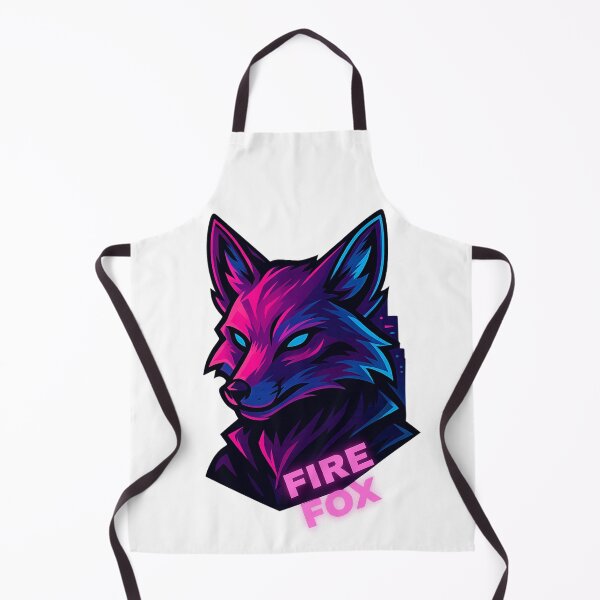 Item preview, Neon fox in pink and purple design designed and sold by Gletschie.