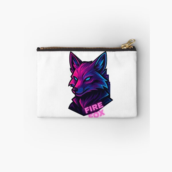 Item preview, Neon fox in pink and purple design designed and sold by Gletschie.