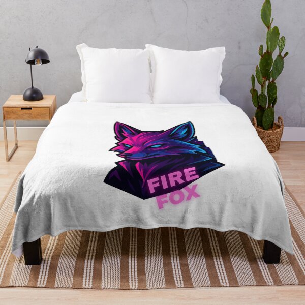Item preview, Neon fox in pink and purple design designed and sold by Gletschie.