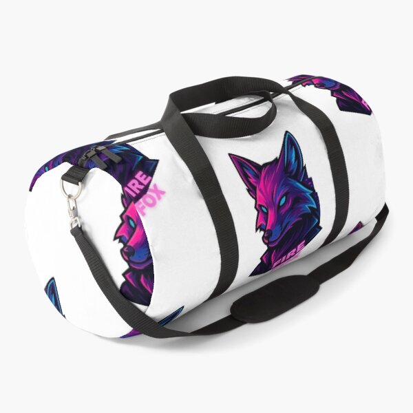 Item preview, Neon fox in pink and purple design designed and sold by Gletschie.