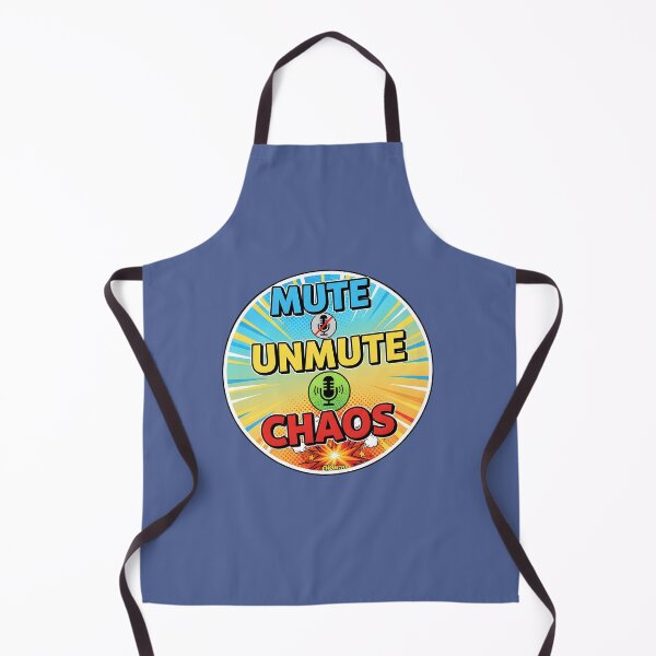 Item preview, Mute Unmute Chaos – Funny Online Meeting Sticker designed and sold by Teenidesign .