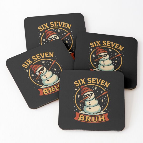 Item preview, Six Seven Bruh Funny 67 Meme designed and sold by DemureArtsy.