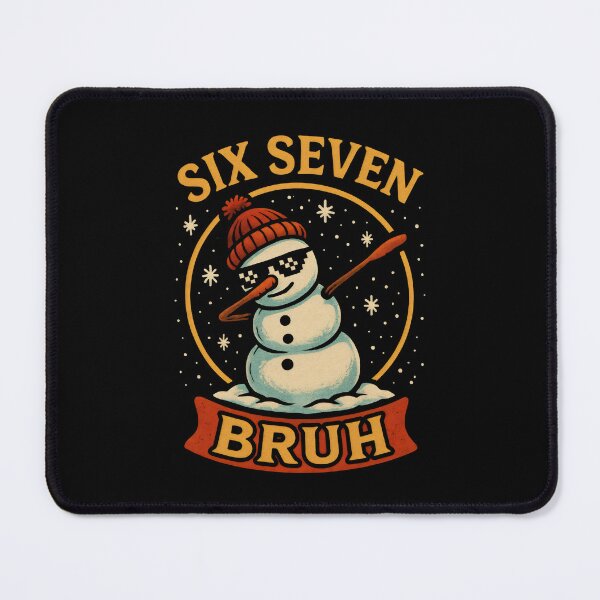 Item preview, Six Seven Bruh Funny 67 Meme designed and sold by DemureArtsy.