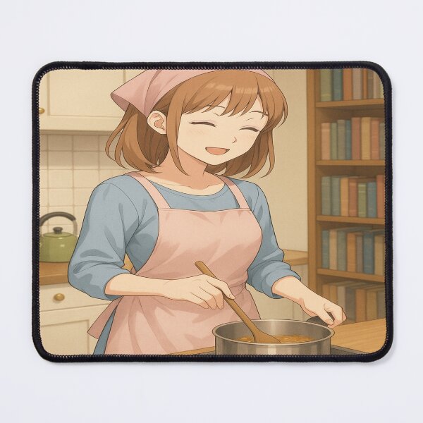 Item preview, The magic begins in the kitchen - cooking anime designed and sold by Doce Caos Criativo.