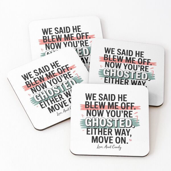 Item preview, Ask Aunt Candy - Blew Me Off vs Ghosted - Funny Generational Dating Slang designed and sold by Random Candy Studio.