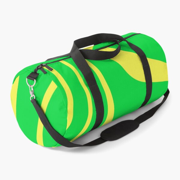 Item preview, Yellow and Green Abstract Minimal Groovy Stripes designed and sold by patternsoup.