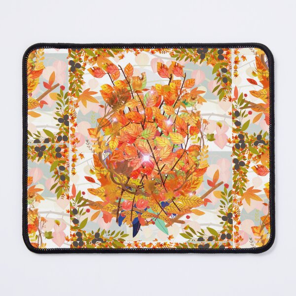 Item preview, Soft Red Leaf Mashup | Coral & Orange Nature Aesthetic ? designed and sold by BlessedStudio31.