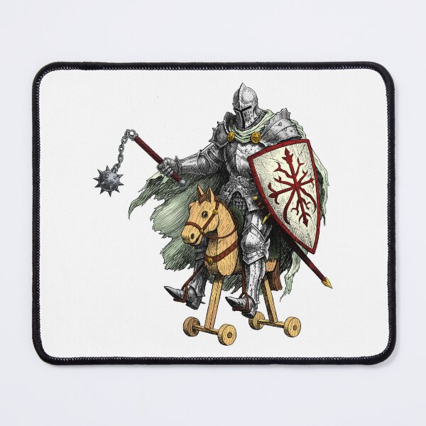 Item preview, Knight on horseback designed and sold by krabbaraban.
