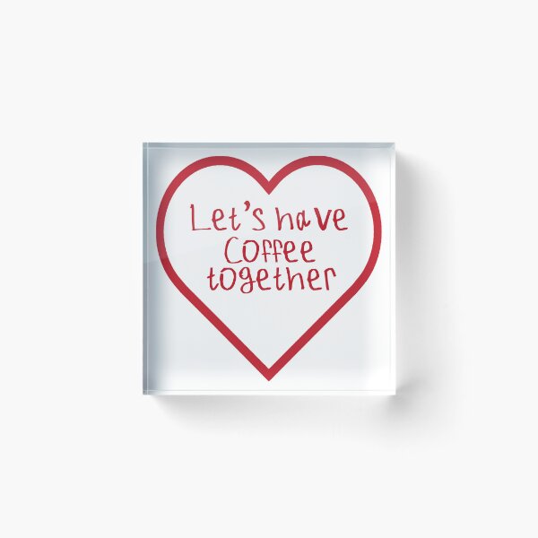 Item preview, Let's Have Coffee Together designed and sold by kinpirks.
