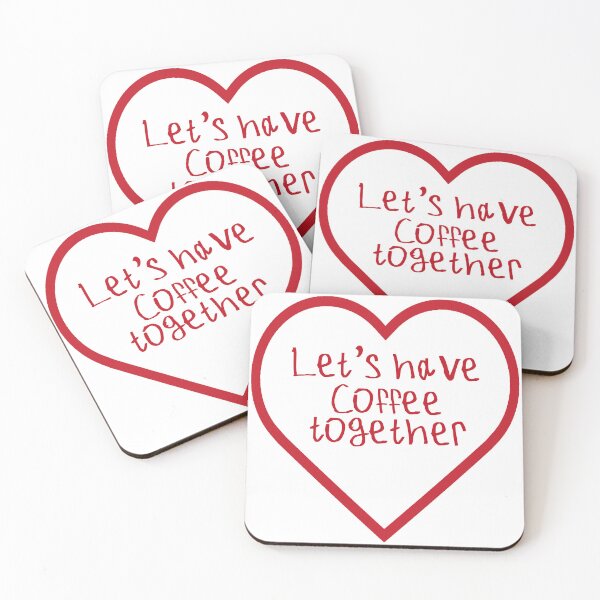 Item preview, Let's Have Coffee Together designed and sold by kinpirks.