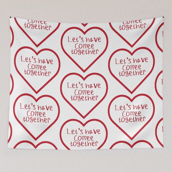 Item preview, Let's Have Coffee Together designed and sold by kinpirks.
