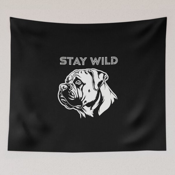 Item preview, Stay Wild Bullmastiff Dog - Dog Lover designed and sold by The Real Life Symphony.