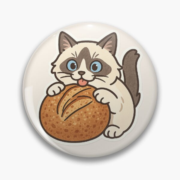 Item preview, Our ragdoll is eating Sourdough designed and sold by twelve IIX.