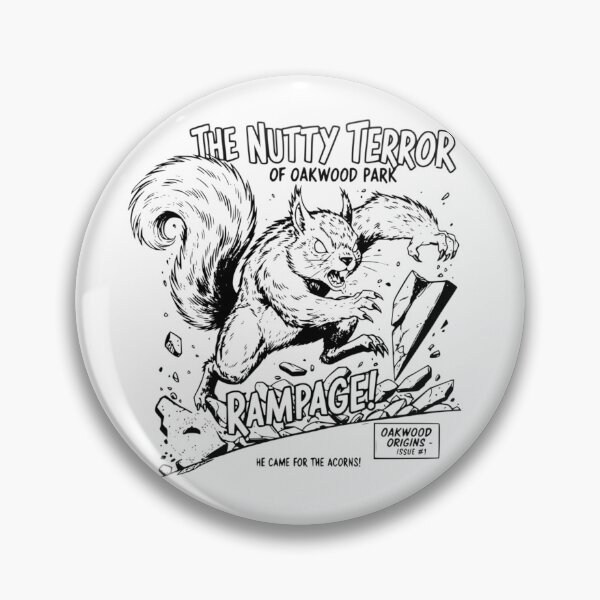 Item preview, The Nutty Terror in Black designed and sold by sqrlmunitions.