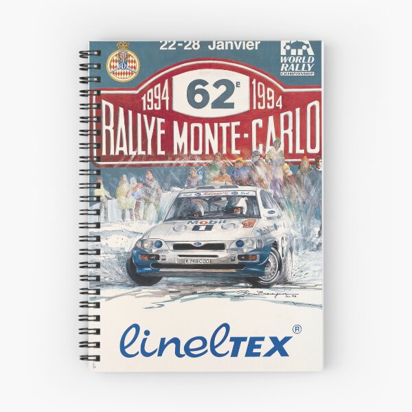 Artikelvorschau, Rallye Monte Carlo 1994 – Vintage WRC Racing Poster entworfen und verkauft von Road To Track.