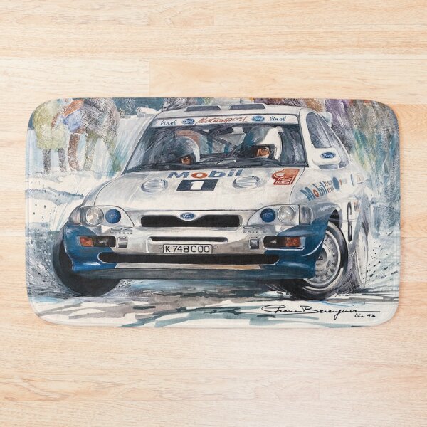 Item preview, Monte Carlo Rally 1994 - Vintage WRC Racing Poster designed and sold by Road To Track.