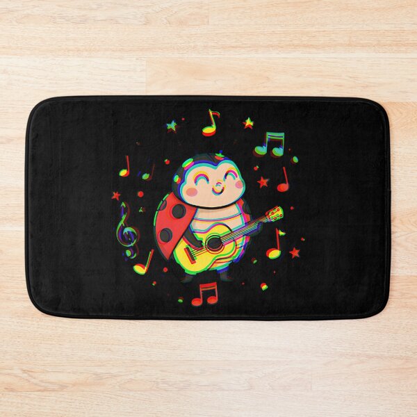 Item preview, Musical Ladybug with Guitar designed and sold by AwesomeBeyondLimits.
