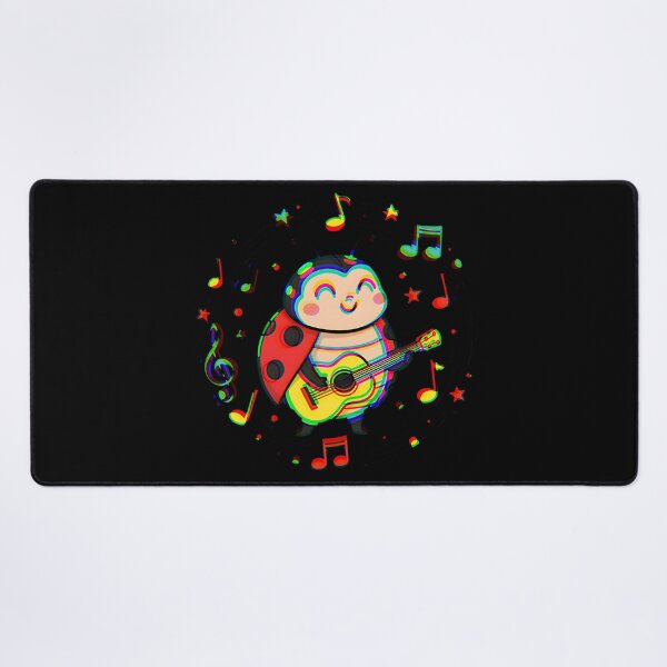 Item preview, Musical Ladybug with Guitar designed and sold by AwesomeBeyondLimits.