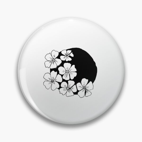 Item preview, Black and White Flowers designed and sold by BoheminanWind.