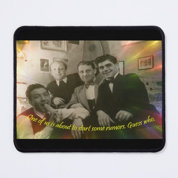 Item preview, Fab Filter Version - One of Us Is About to Start Some Rumors – Guess Who designed and sold by WheelieGdArt.
