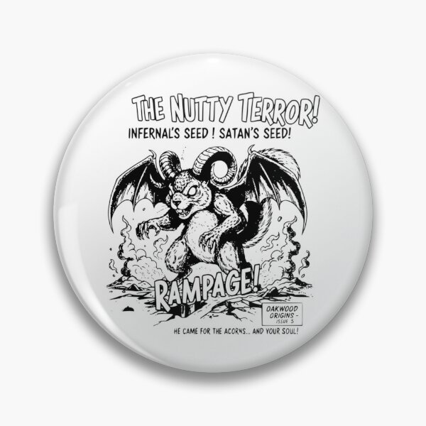 Item preview, Squirrel Satan in Black designed and sold by sqrlmunitions.