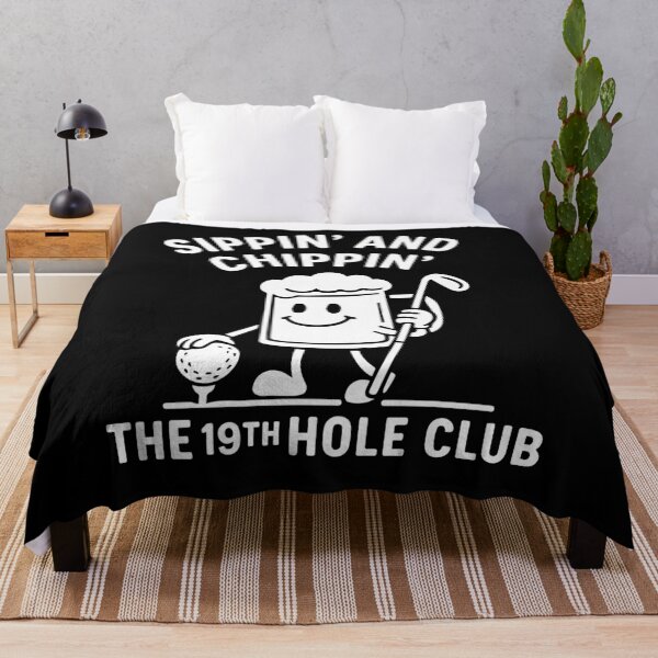 Item preview, Sippin' And Chippin' The 19th Hole Club Golf Fun designed and sold by LuminOrb.