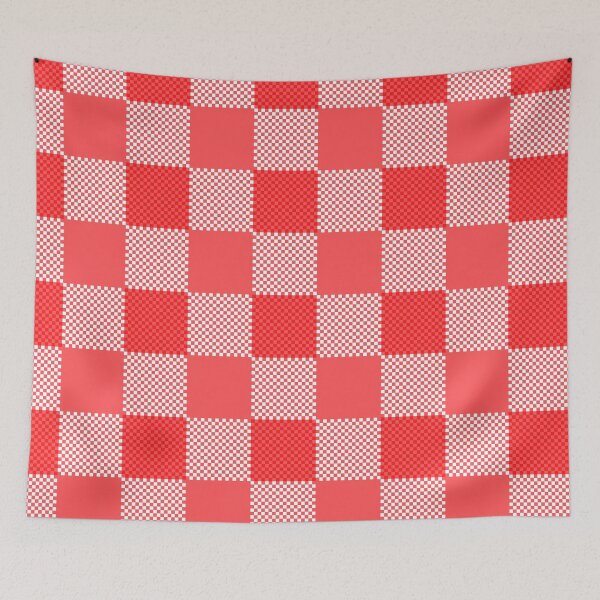 Item preview, Christmas Red gingham  designed and sold by Navitaloves.